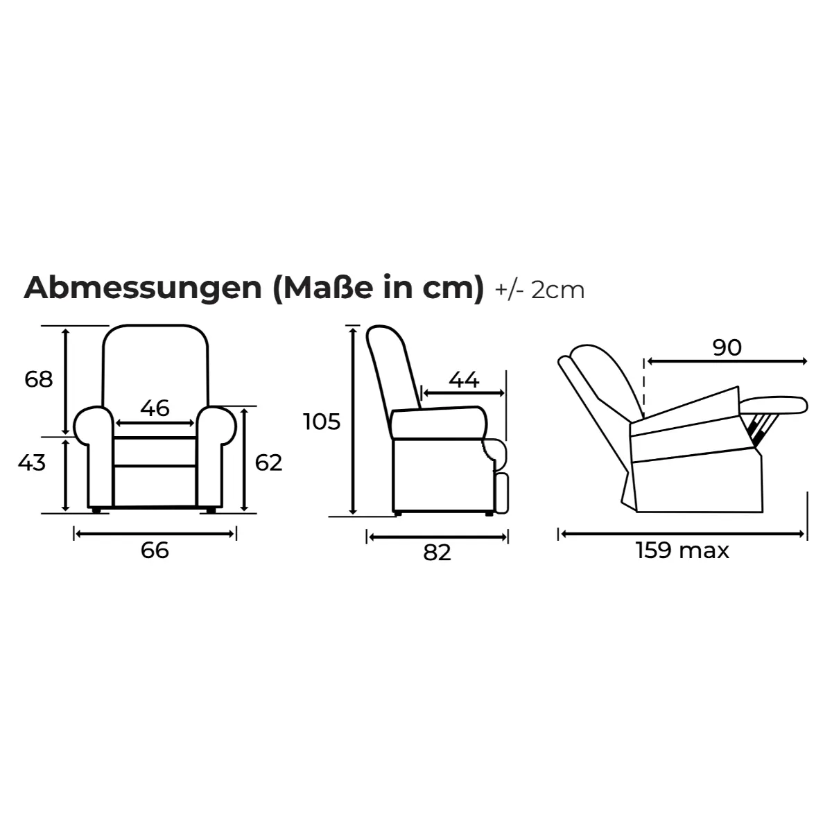 Ruhesessel Formentera Mini Abmessungen.webp